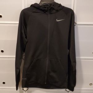 EUC Nike Dri-Fit Zip-Up Hoodie/Jacket, Black, Smal